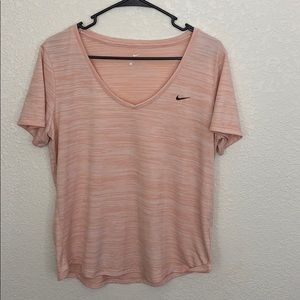Nike DRI-FIT pink/coral Workout shirt